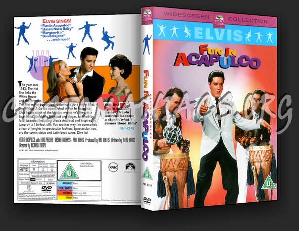 Elvis: Fun In Acapulco dvd cover