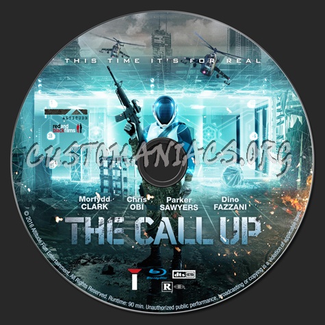 The Call Up blu-ray label