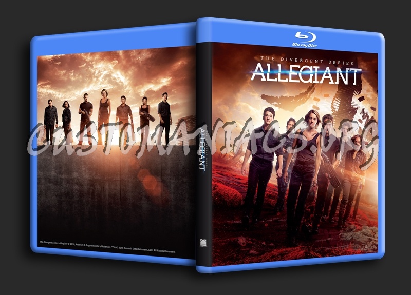 Allegiant Steelbook blu-ray cover