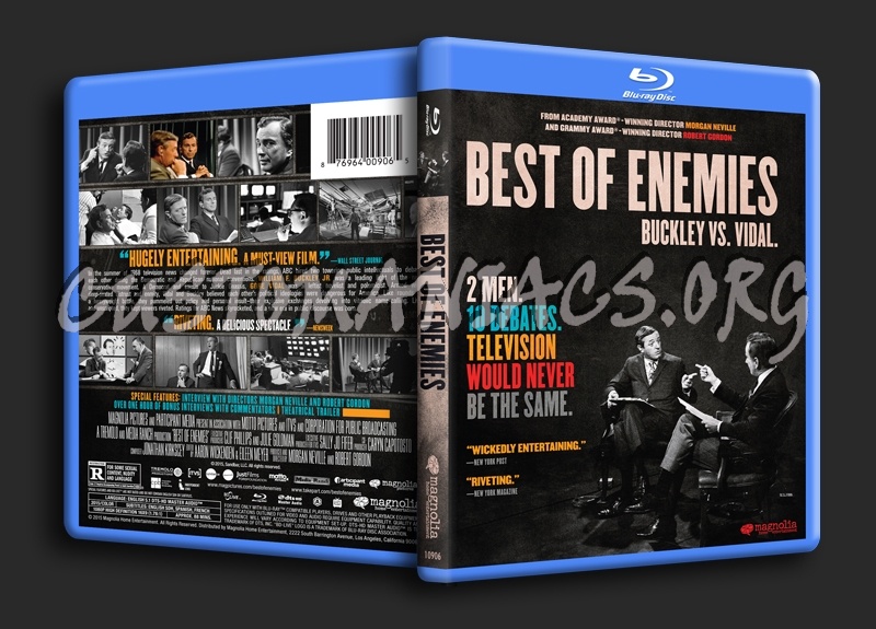 Best of Enemies blu-ray cover