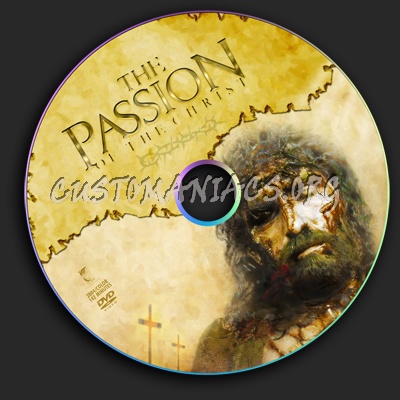 Passon of the christ, The dvd label