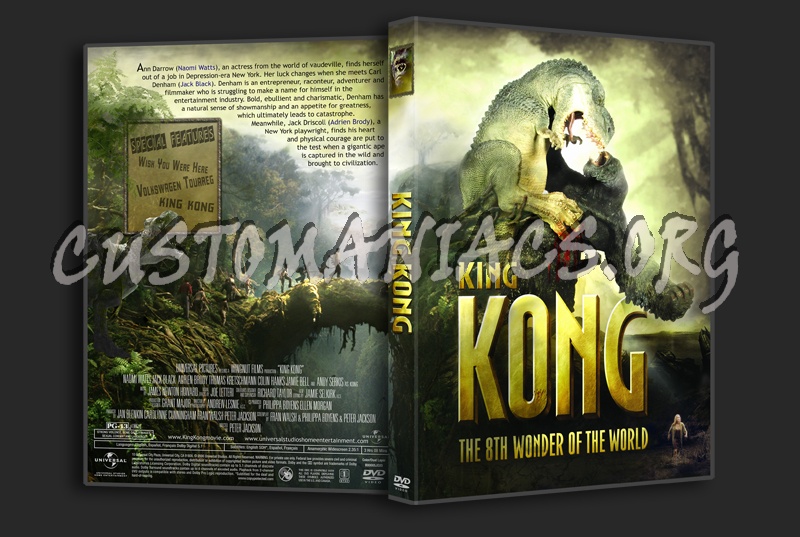 King Kong dvd cover