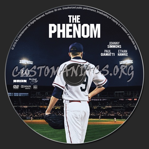 The Phenom dvd label