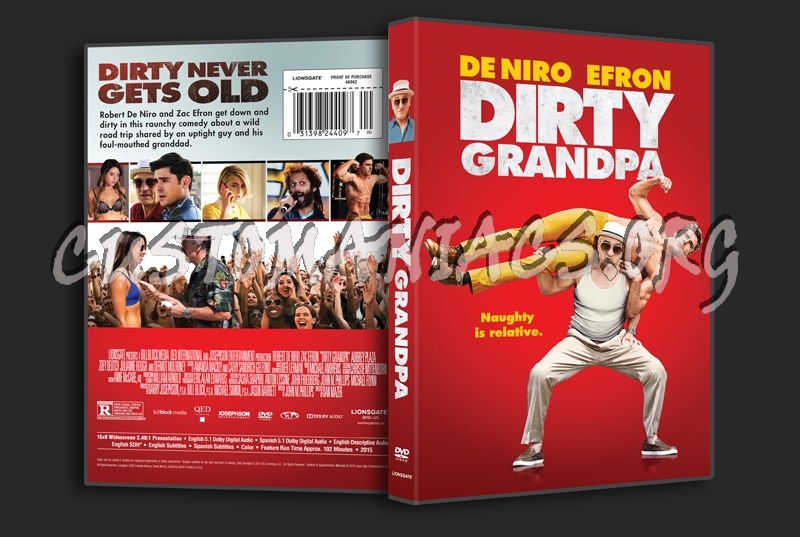 Dirty Grandpa dvd cover