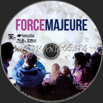 Force Majeure blu-ray label