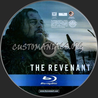 The Revenant blu-ray label