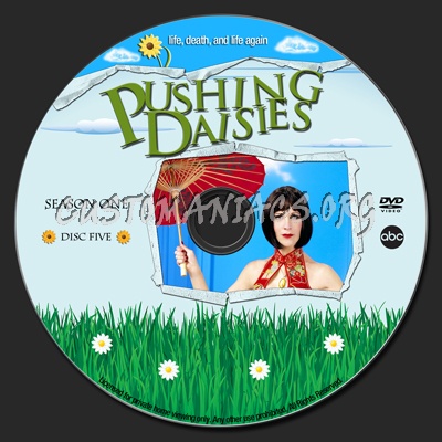 Pushing Daisies Season One dvd label