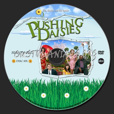 Pushing Daisies Season One dvd label