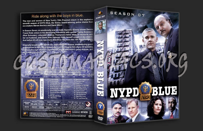 NYPD Blue - Seasons 1-10 (3370x2175) dvd cover