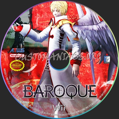 Baroque dvd label