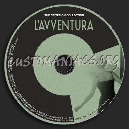 098 - L'avventura dvd label