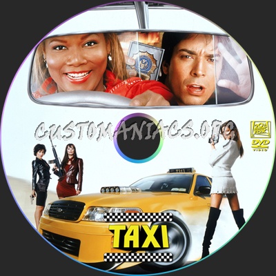Taxi dvd label