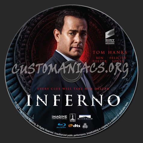 Inferno blu-ray label