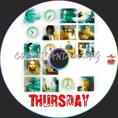 Thursday dvd label