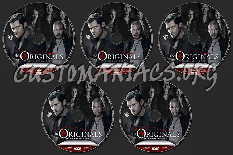 The Originals Season 1 dvd label