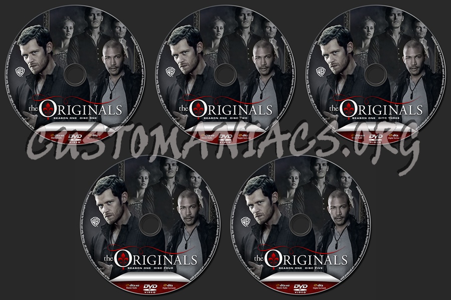 The Originals Season 1 dvd label