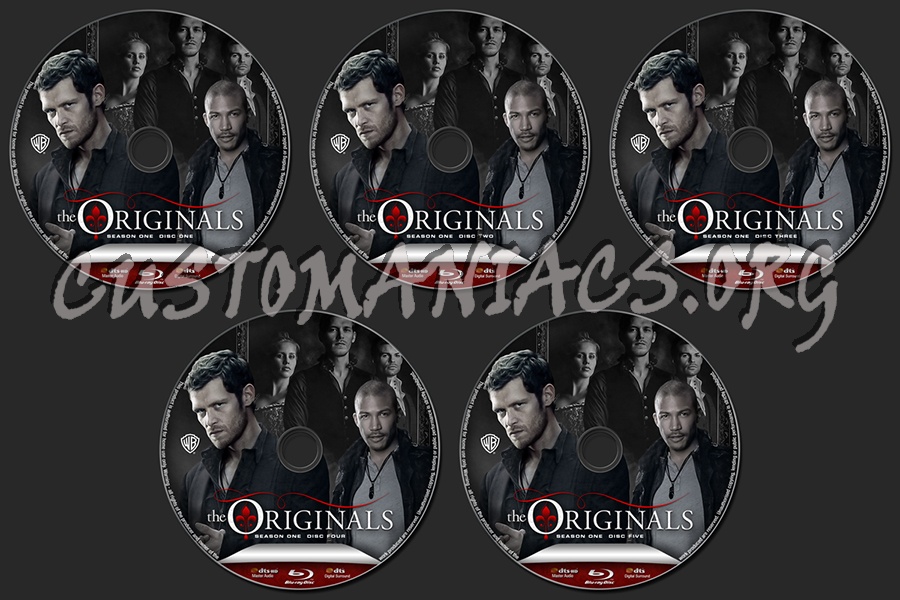 The Originals Season 1 blu-ray label