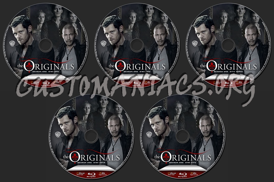 The Originals Season 1 blu-ray label