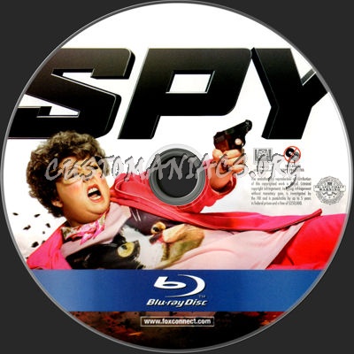 Spy blu-ray label