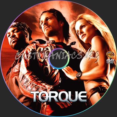 Torque dvd label