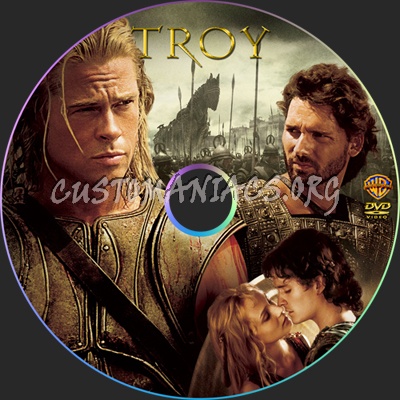 Troy dvd label