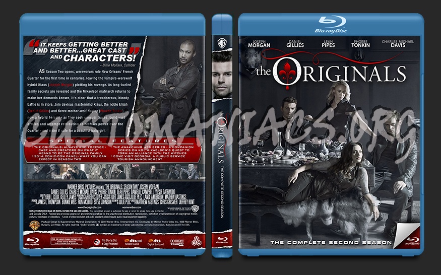 The Originals Season 2 blu-ray cover