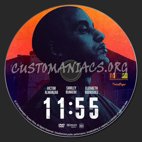 11:55 dvd label