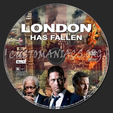 London Has Fallen dvd label