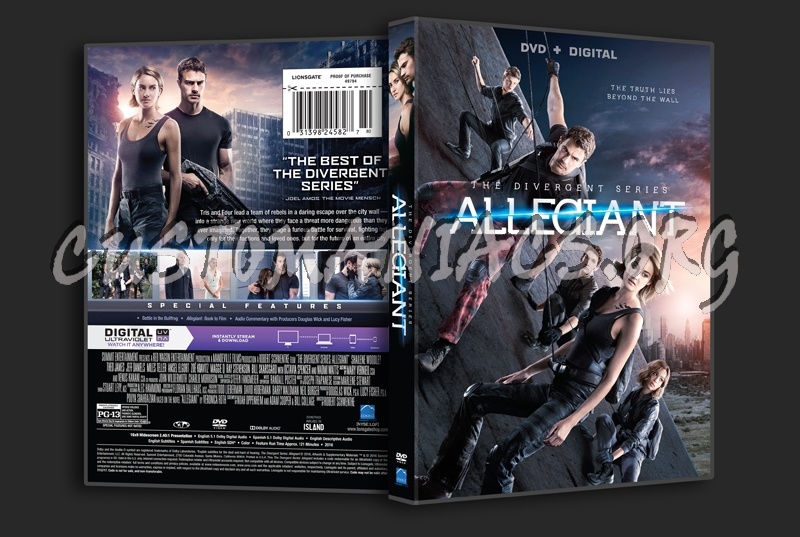 Allegiant dvd cover