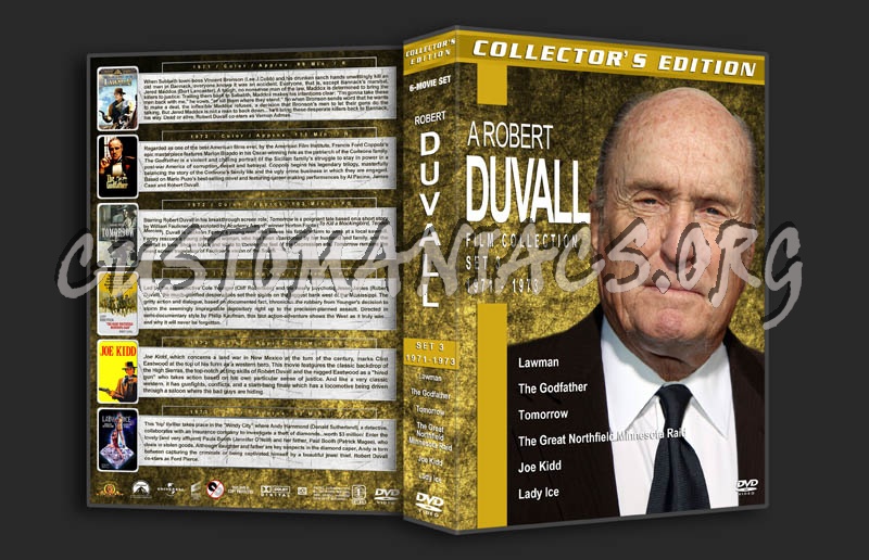 Robert Duvall Film Collection - Set 3 (1971-1973) dvd cover