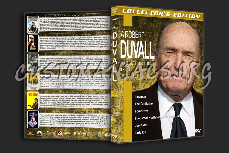 Robert Duvall Film Collection - Set 3 (1971-1973) dvd cover