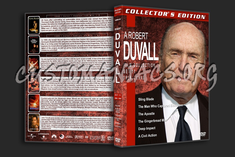 Robert Duvall Film Collection - Set 11 (1996-1998) dvd cover