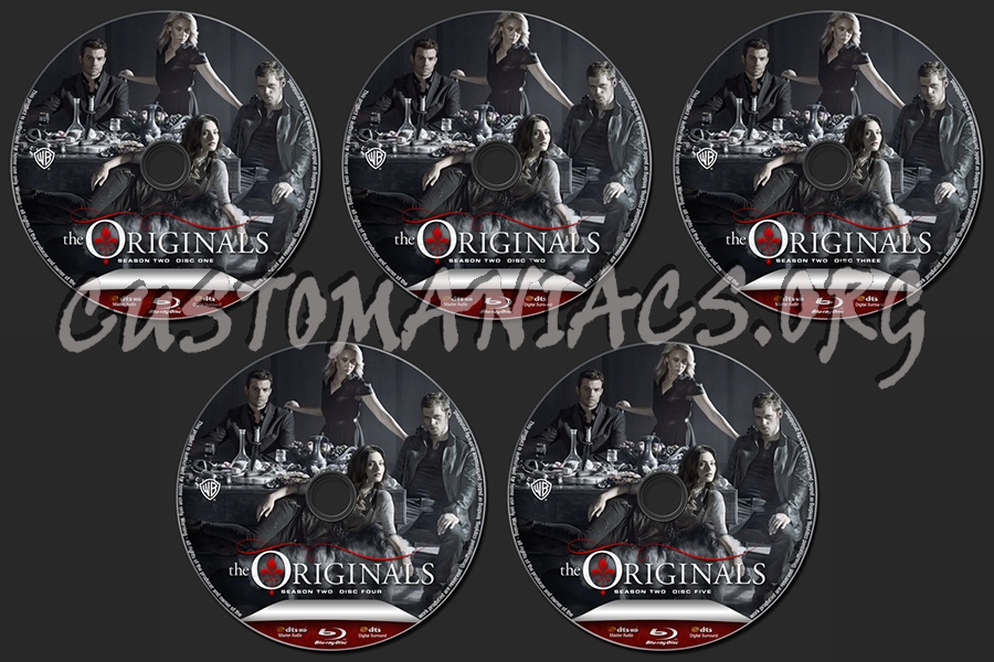 The Originals Season 2 blu-ray label