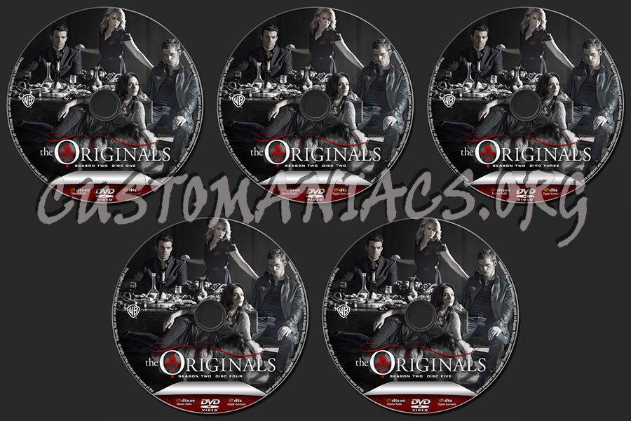 The Originals Season 2 dvd label