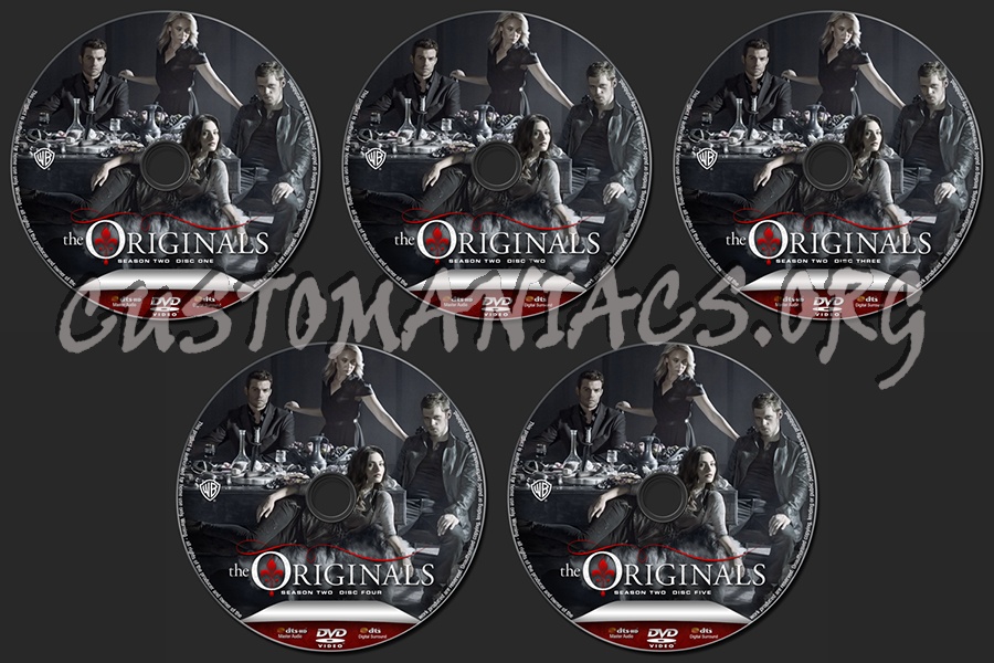 The Originals Season 2 dvd label