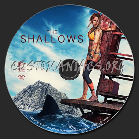 The Shallows dvd label