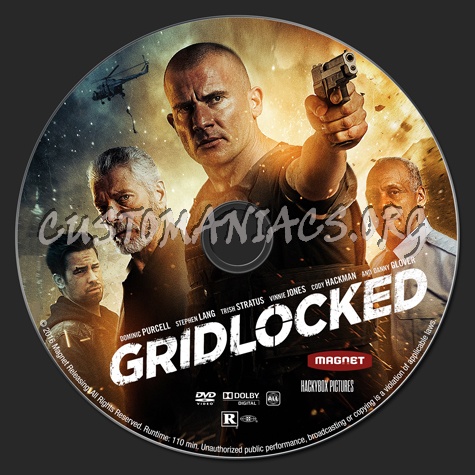 Gridlocked dvd label