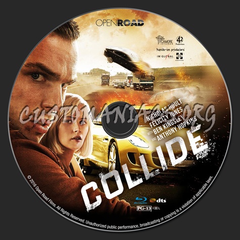 Collide (aka: Autobahn) blu-ray label