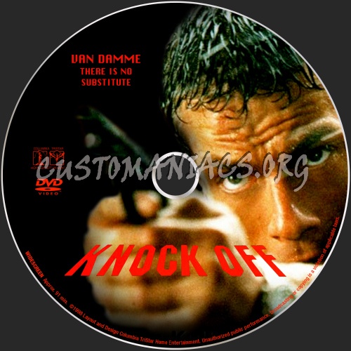 Knock Off dvd label