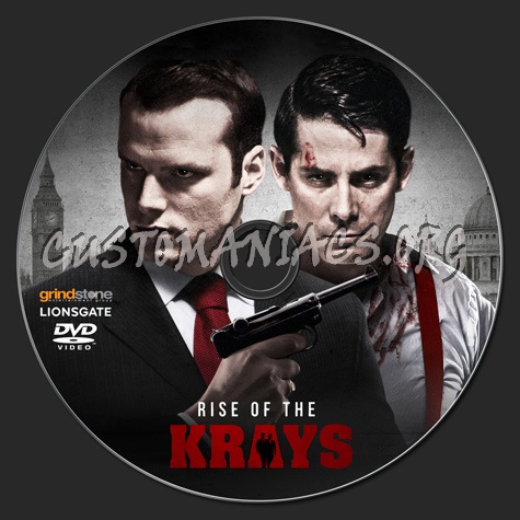 Rise of the Krays (2015) dvd label