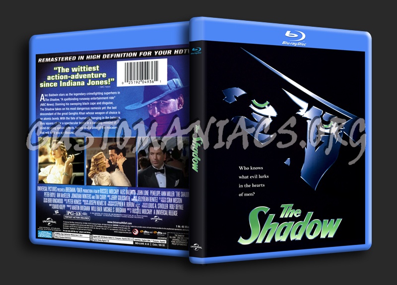 The Shadow blu-ray cover