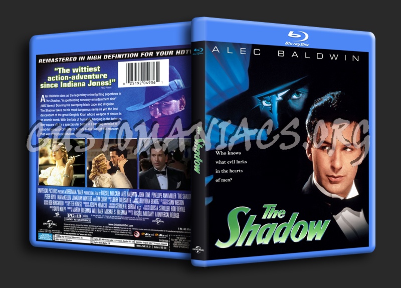 The Shadow blu-ray cover