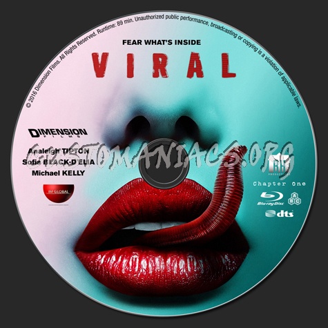 Viral blu-ray label