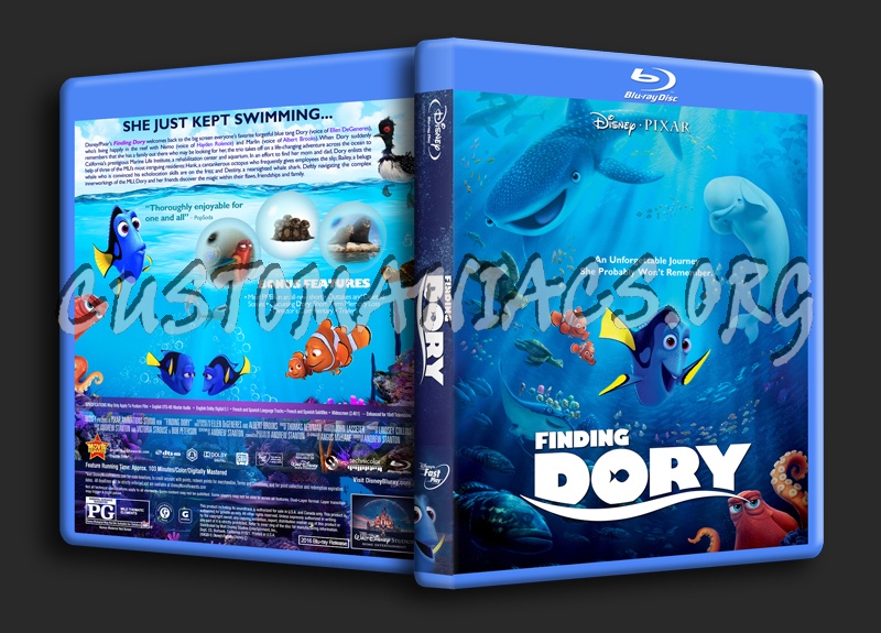 Finding Dory dvd cover