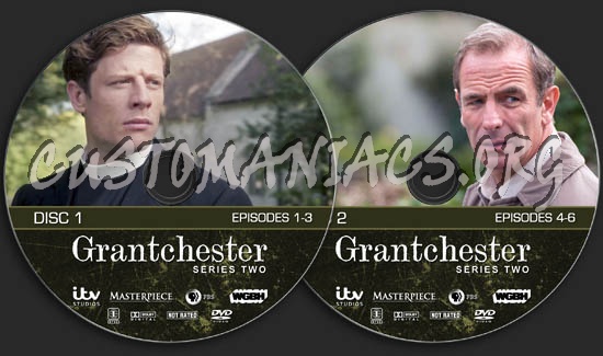 Grantchester - Series 2 dvd label