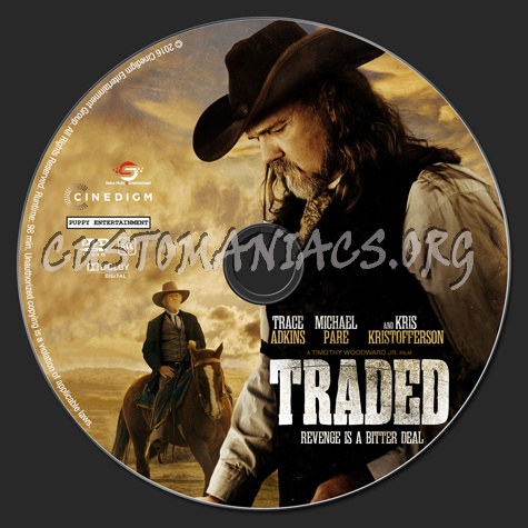 Traded dvd label