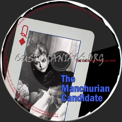 803 - The Manchurian Candidate dvd label