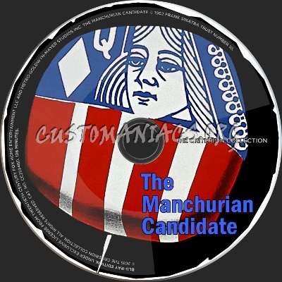 803 - The Manchurian Candidate dvd label