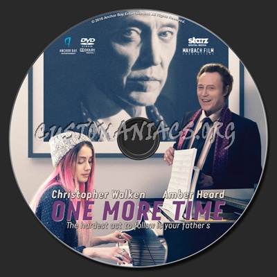 One More Time (2016) dvd label