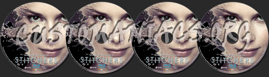 Stitchers Season 2 blu-ray label